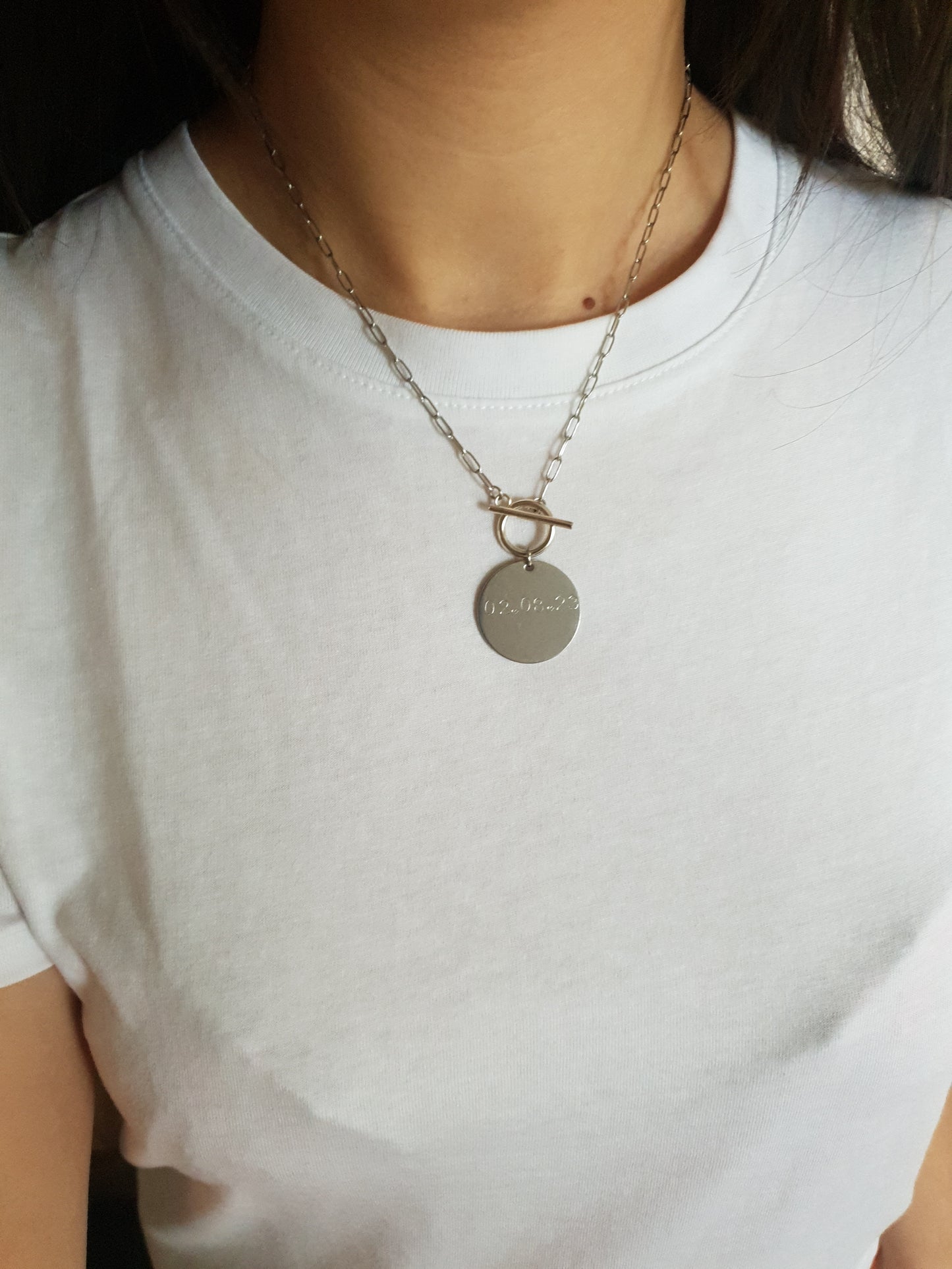 Collier INOUBLIABLE - 100 % en acier inoxydable